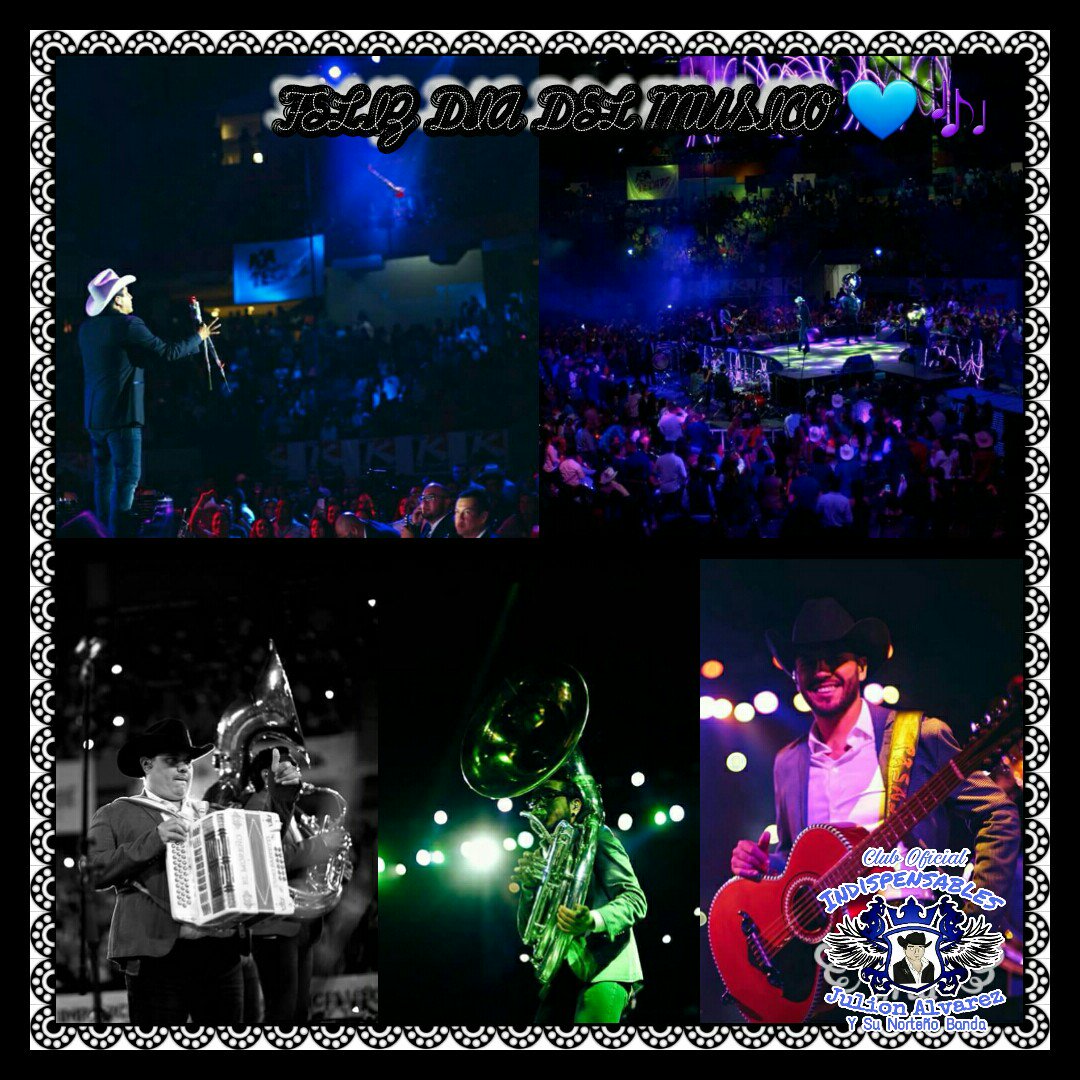 Indsp_torreon's tweet photo. Feliz día del músico a nuestros consentidos el proyecto @JulionAlvarez que sigan los éxitos un abrazo de parte de #Indispensables 💙💎🎶🎉🙏🏽 @lupitaavargas https://t.co/umDaXdIUDv