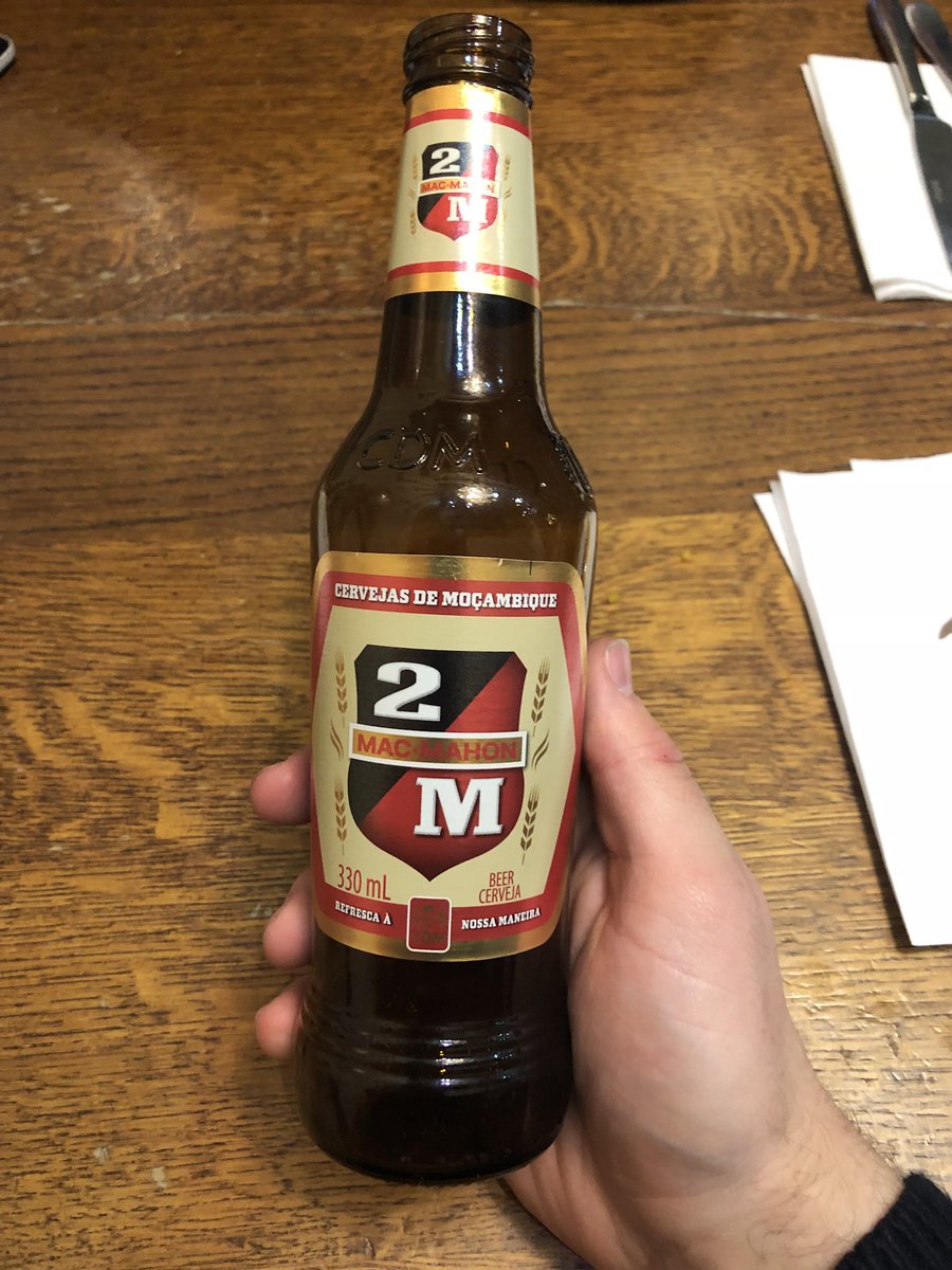 IainSmithson's tweet photo. Mozambique beer is pretty decent like #Nandos https://t.co/yltd3eFQfF