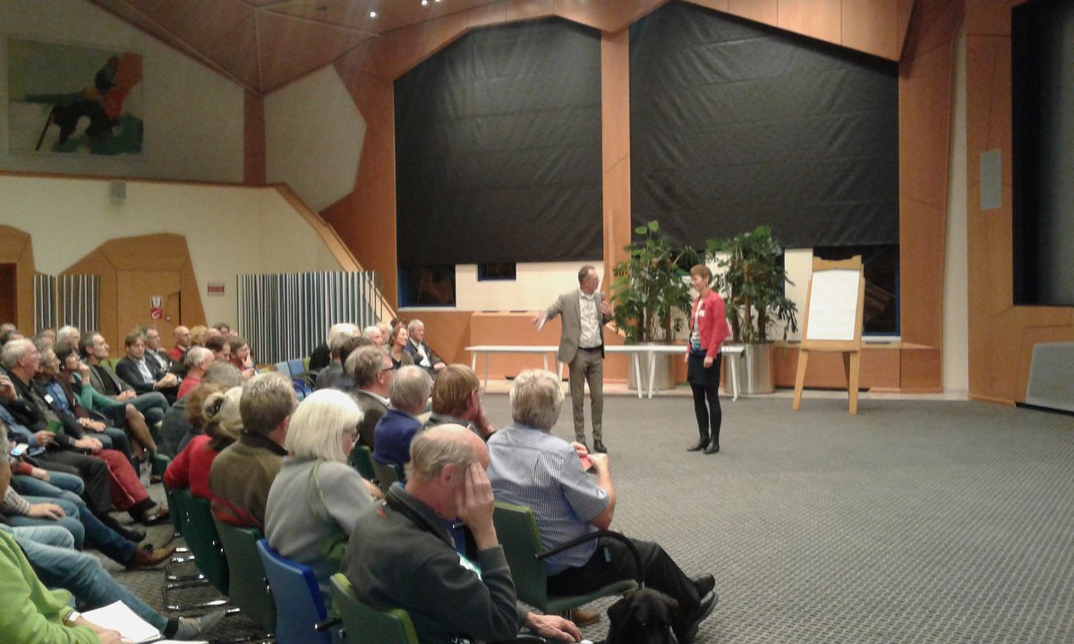 Anneke Schäfer @NMFGroningen : 'de opgave is enorm, dé oplossing is er niet, maar we moeten er in ieder geval sámen aan werken' #biomassadebat