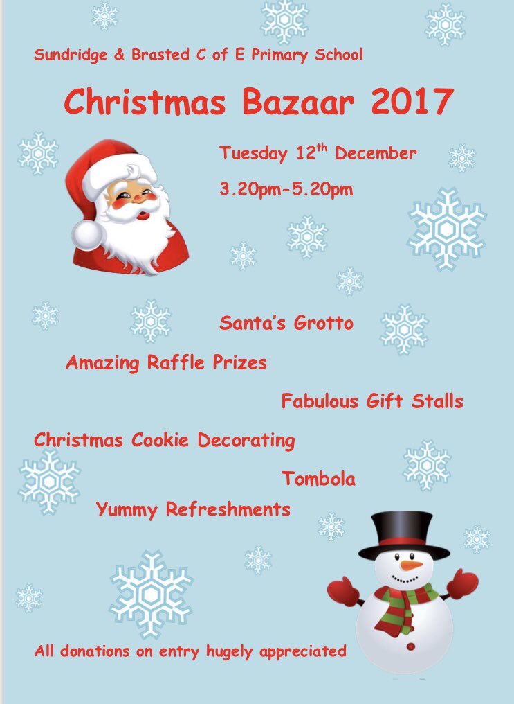 FOSBS2017's tweet photo. Join us for our spectacular Christmas Bazaar! #ChristmasFayre #christmas #schoolfayre https://t.co/27vrRz0oaB