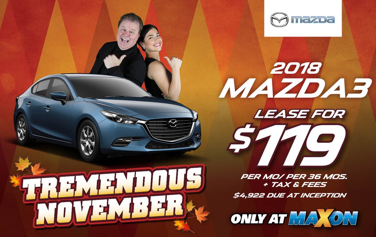YesMaxon's tweet photo. Come join us this #Thanksgiving weekend for our #TremendousNovember sales event at Maxon AutoGroup! #yesMaxon https://t.co/7RaKeSDWWg