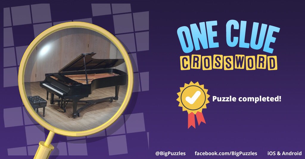Jleanne12's tweet photo. I completed a puzzle in One Clue Crossword. Play now for free!
https://t.co/tqY7PzjwEv #OneClueCrossword https://t.co/F58I1uFxLJ