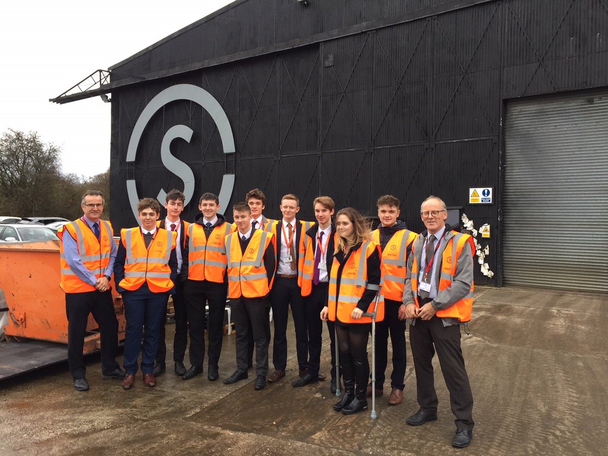 HarrogateGS's tweet photo. Design students had a really interesting visit to @StageOneLtd in Tockwith today. A fascinating insight into the company who made some of the staging and props for the London 2012 Olympic Opening ceremony! #design #Production #Engineering https://t.co/wG7W9fS3tB