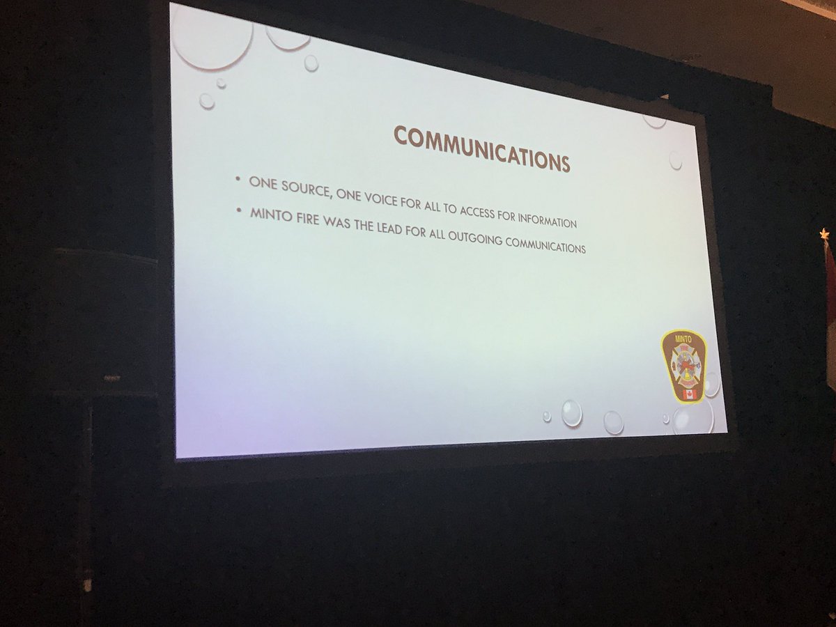 MatthewDPegg's tweet photo. @ChrisHarrowfc @mintofiredept Well said!  Sound advice on the importance of effective communications - both during the response to the emergency and equally, if not more importantly, during the recovery from the emergency event @ONFireChiefs #midterm17 https://t.co/MGmFZgGqHy