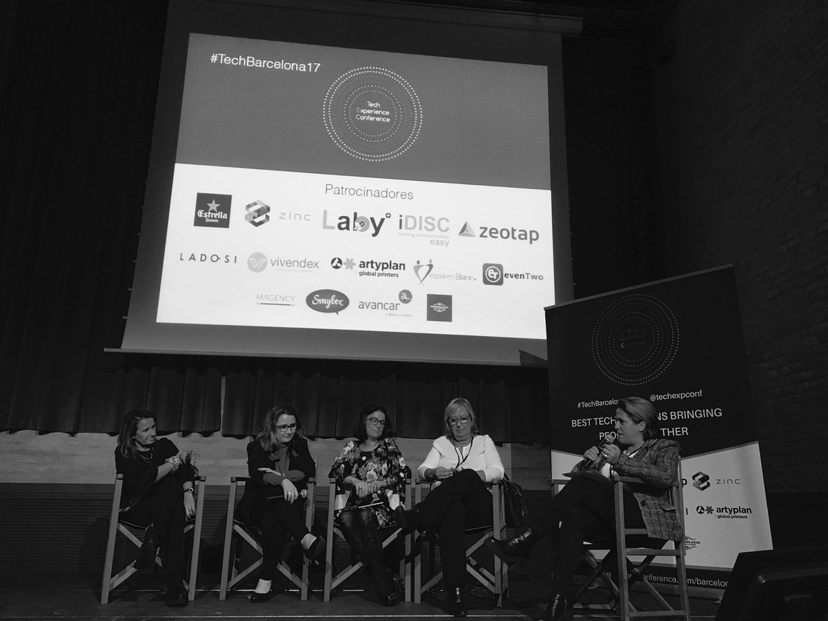 Employee branding &amp; liderazgo en la era digital.Arranca la mesa redonda con estas #liderwomen <a href="/TechExpConf/">Tech Experience Conf</a> TechBarcelona17 <a href="/TechExpConf/">Tech Experience Conf</a>
