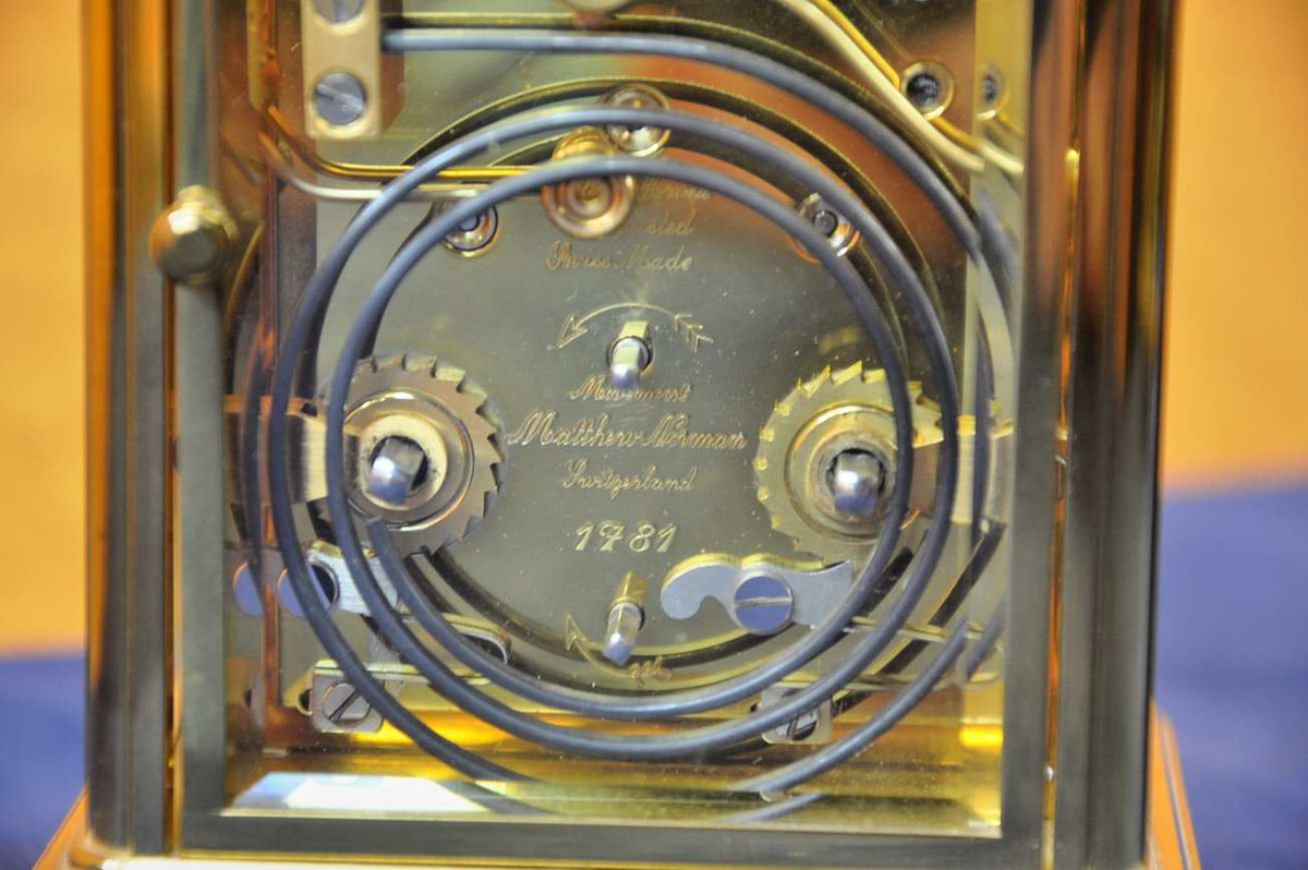 KuSeRaBerlin's tweet photo. At @KuSeRaBerlin online antique market germany #forsale #travelclock
Travel clock 1781 from Matthew Norman 8-day movement Swiss + key - with moon phase and date - very nice price 2750,00€ instead of real used price 3950,00€ - buy it now price 👉👉👉 https://t.co/642zkZVl0V 👈 https://t.co/GSvVgnZTvq