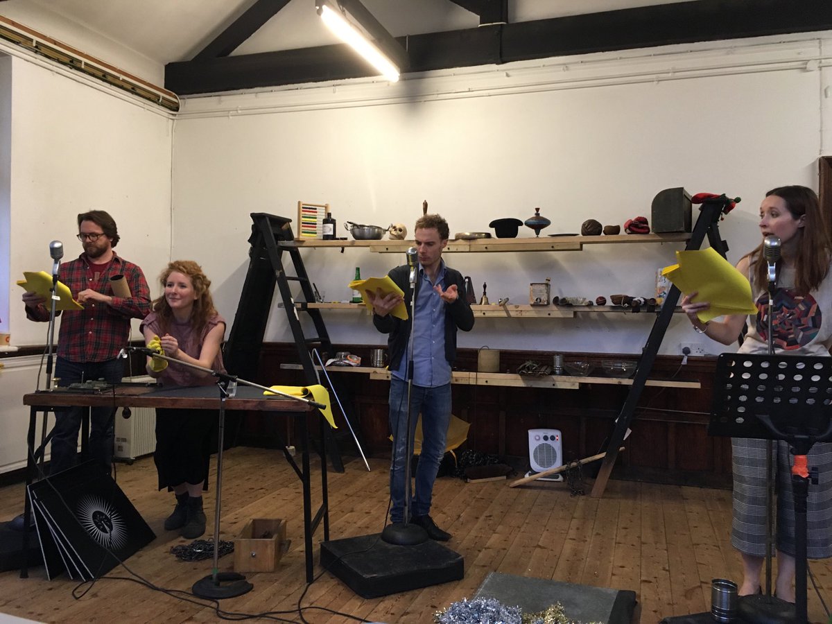 Lovely day of rehearsals for our Xmas Carol! Starts 8th Dec <a href="/LeicesterSqXmas/">LeicesterSqXmas</a>!