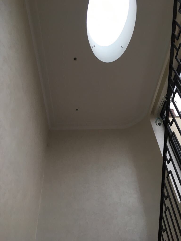 Soft pearl #plasterfinish to Belgravia #luxuryproperty #london#interiordesignlondon #PolishedPlaster #italianplaster #luxurydesign #bespokeplaster