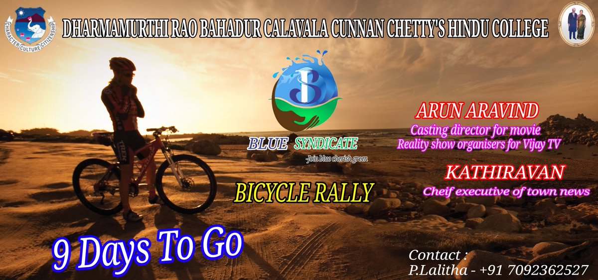 water_wct's tweet photo. Blue Syndicate Bicycle Rally 🚴🚵🚴...

9 Days To Go... https://t.co/QM4UxMNzVb