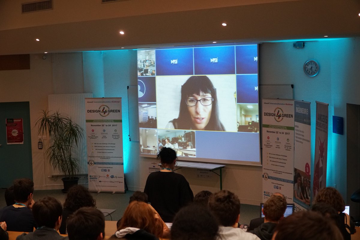 Design4Green's tweet photo. #DESIGN4GREEN En visioconférence avec toutes les HOST CITY du challenge, 5 pays, 57 équipes, 250 participants du monde entier. Bon courage à tous ! #GreenIT #ecodesign @AllianceGreenIT https://t.co/bOh7kLFfe1