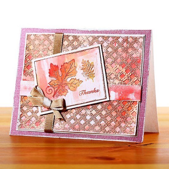 clearsnap's tweet photo. Thanks for following! This gorgeous fall card was made with ColorBox Art Screens. How do you use ColorBox?
#artscreens #colorboxartscreens #fall #autumnleaves #stamping #handmadeisbest #creativelife #diyideas #diyinspiration #doityourself #creativehappy… https://t.co/nxmmsiCQim https://t.co/mA8KG6c0Vs