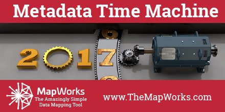 TheMapWorks's tweet photo. Does your #datagovernance platform preserve history view of #metadata?  It needs to.  Spreadsheets can't do that https://t.co/MM4ZxLa7o2 https://t.co/CIsWHvi6uc