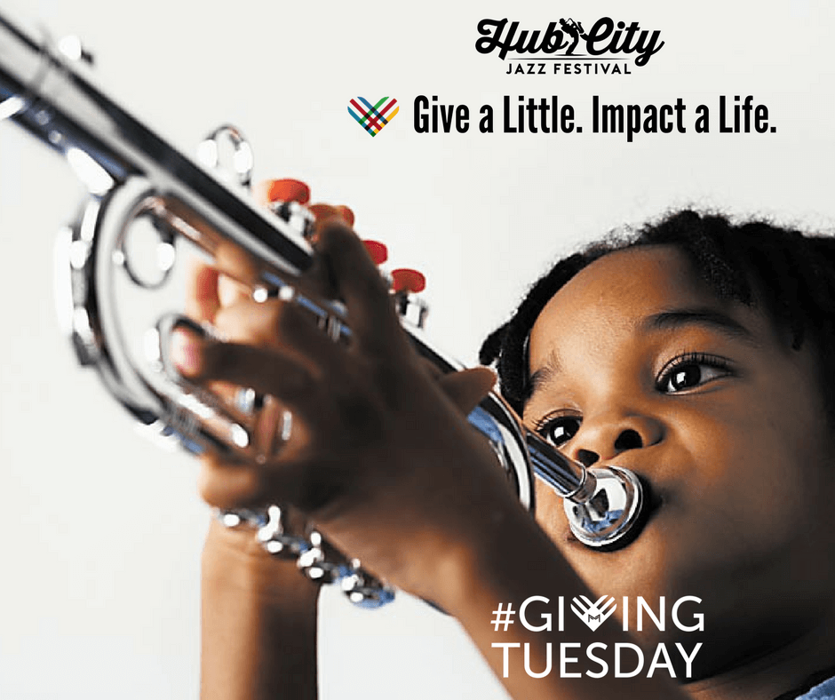 HubCityJazz's tweet photo. This year, Hub City Jazz Festival is an official partner of #GivingTuesday, a national movement to celebrate philanthropic giving! Give a Little. Impact a Life. Please support our Kids Jazz Program.
---------------
Donate: https://t.co/DI3i07ya3C https://t.co/JOXteODow7