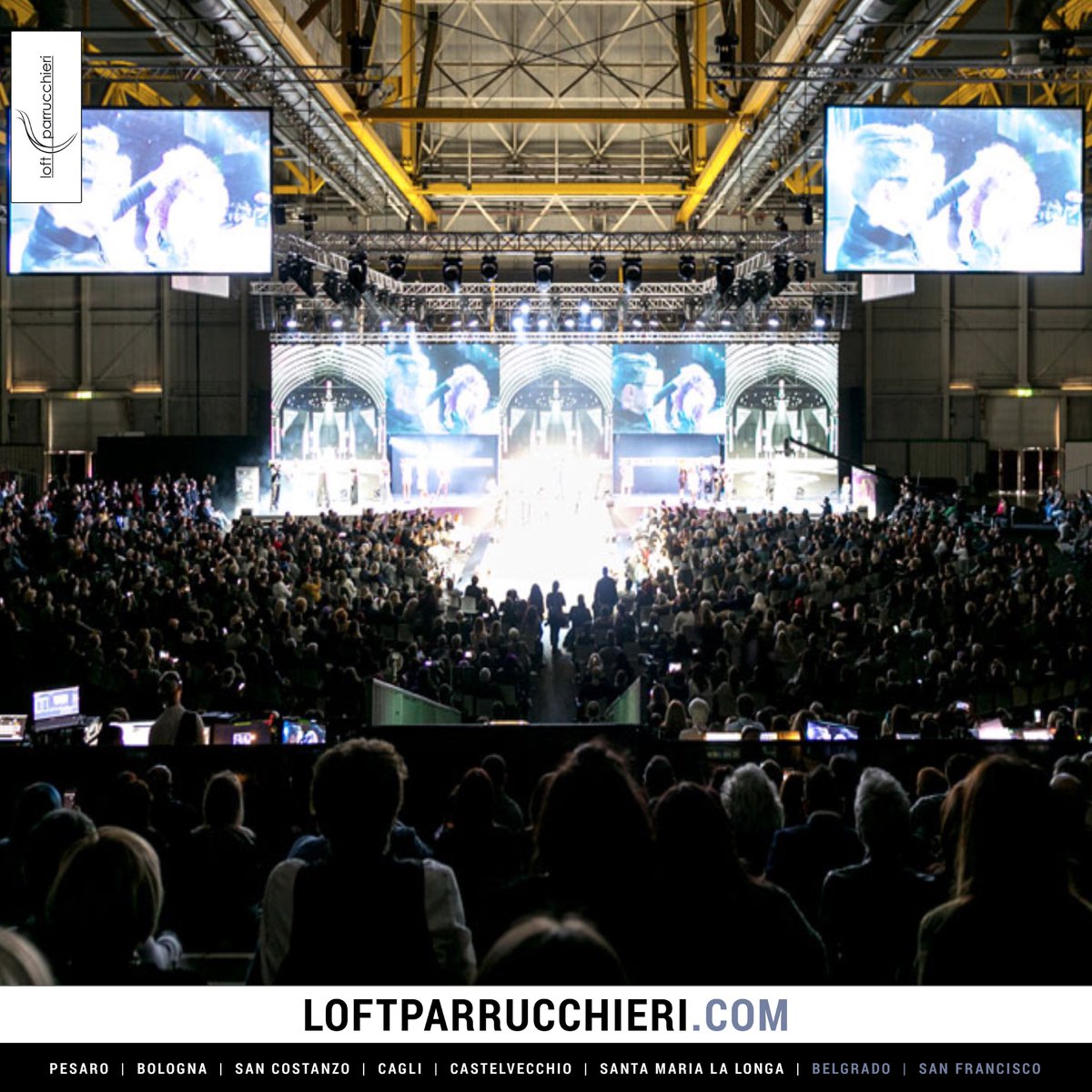 LoftHairstylist's tweet photo. On Hair by Cosmoprof
#OnHairShow
THE SHOW
Hair by #PetarKostic for #LoftParrucchieri® https://t.co/D0BQbKTYf7