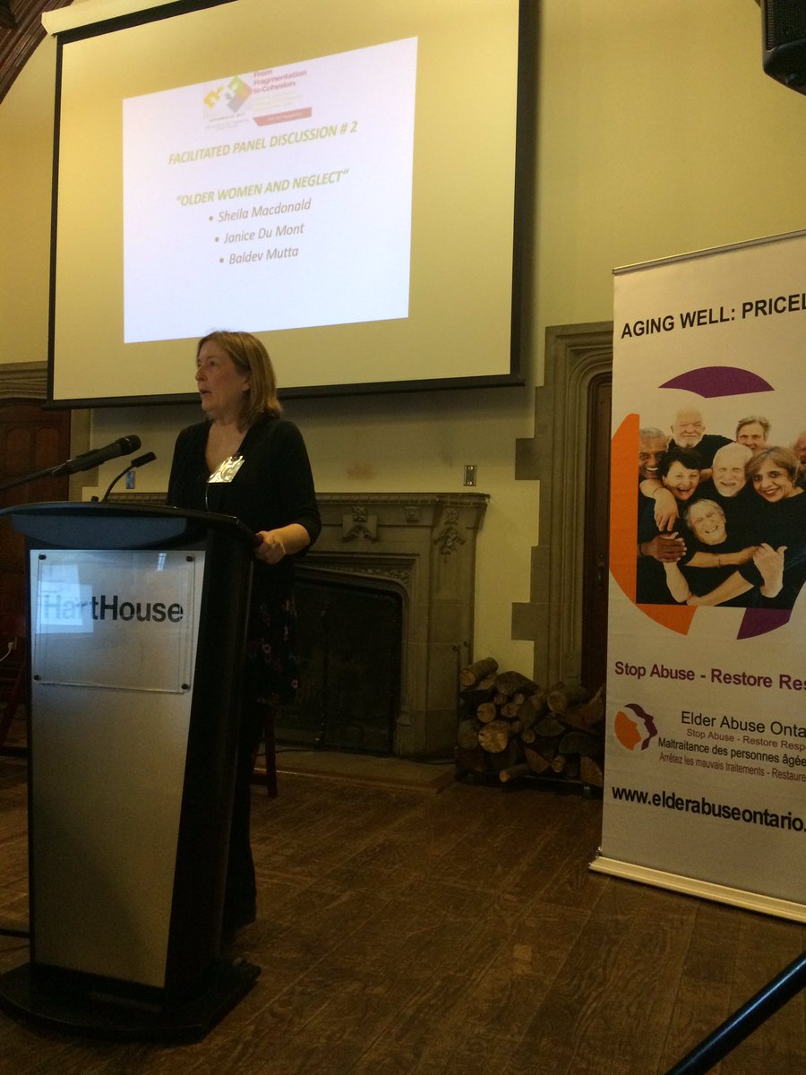 EAPreventionON's tweet photo. Dr. Janice Du Mont @DipikaDamerla @SeniorsON #EAOSymposium #FromFragmentationToCohesion @ncall_us @NCEAatUSC https://t.co/XcBk22T4mj