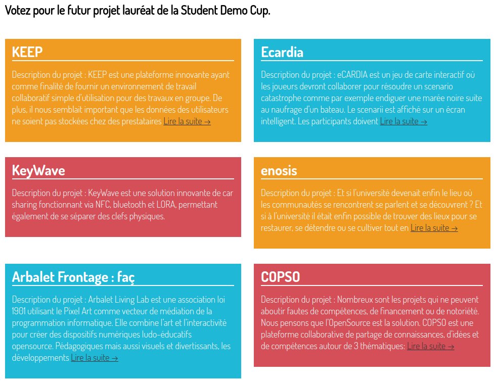 Student DemoCup tweet media