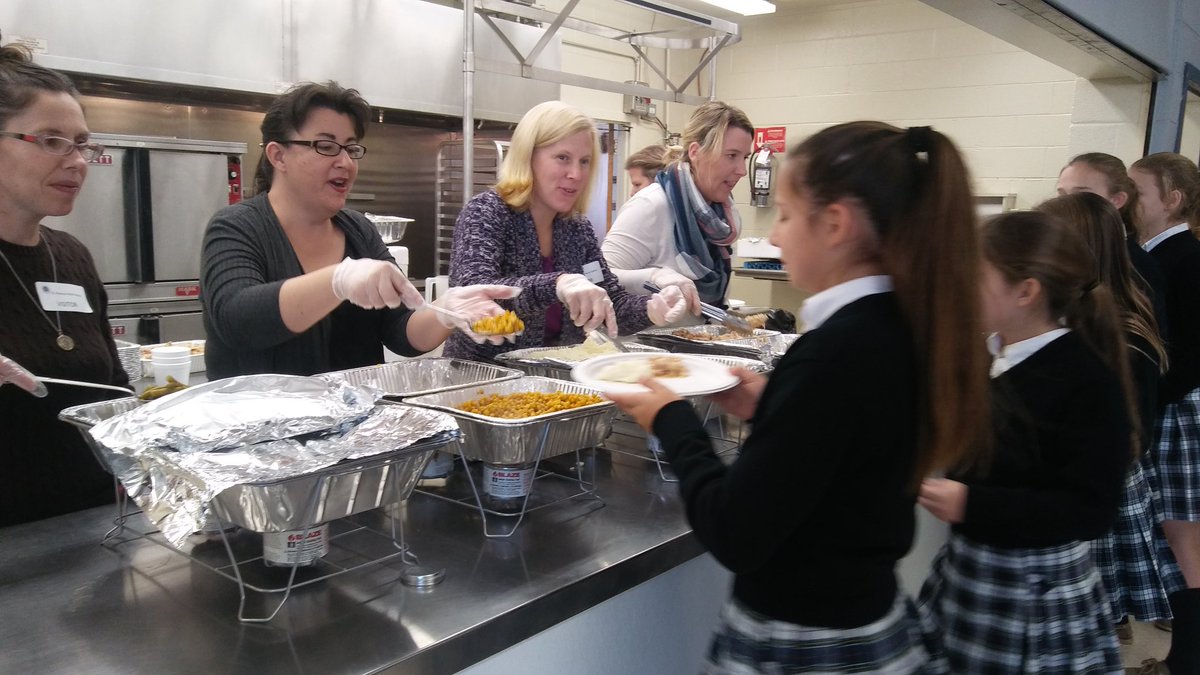MrsWStAls's tweet photo. After Mass yesterday, we continued our tradition of having a feast together-just in a new space. #GiveThanks @PhillyCathSch #wearestals @CatholicEd6 https://t.co/VzrRDAQCkp