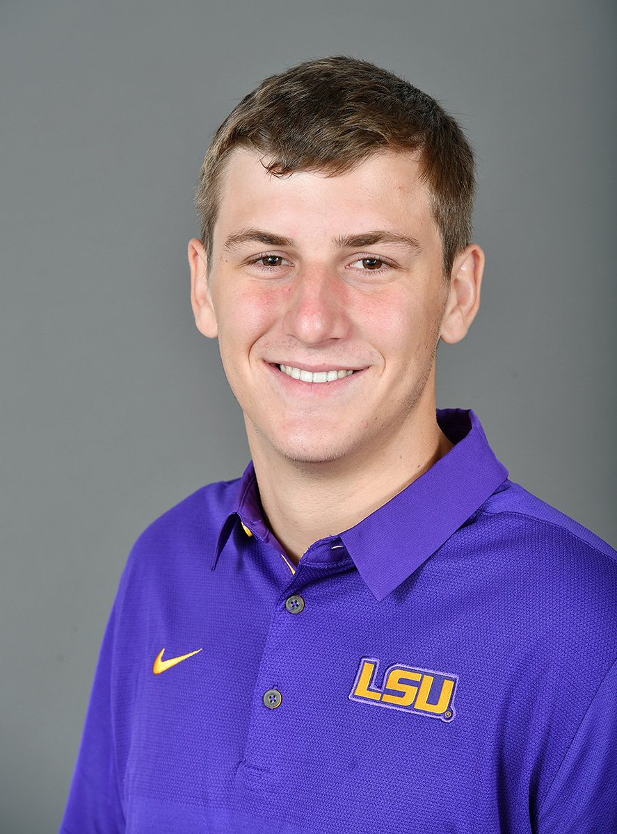 LSUAthTraining's tweet image. Congrats to David Payne on being name the October Student Athletic Trainer of the Month!! Great job David