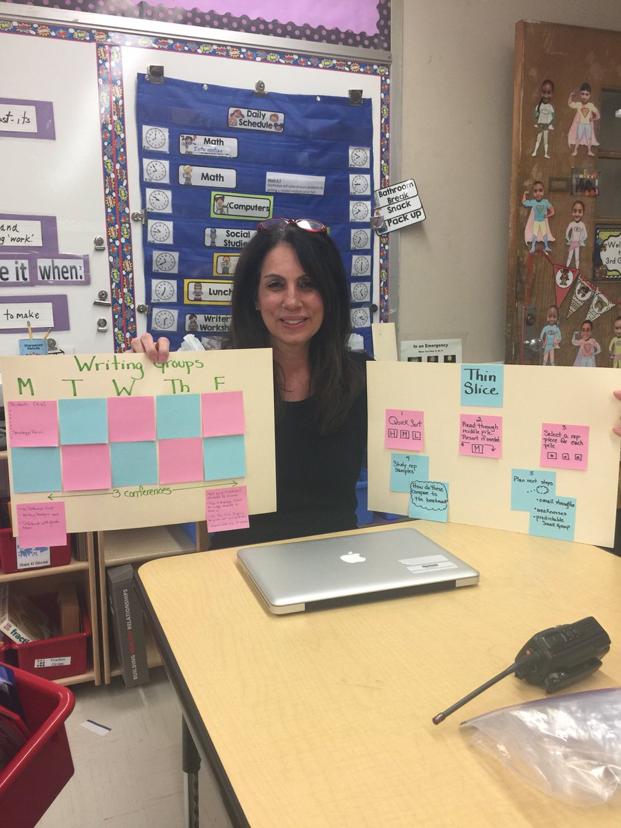 Awesome info during our grade planning conference