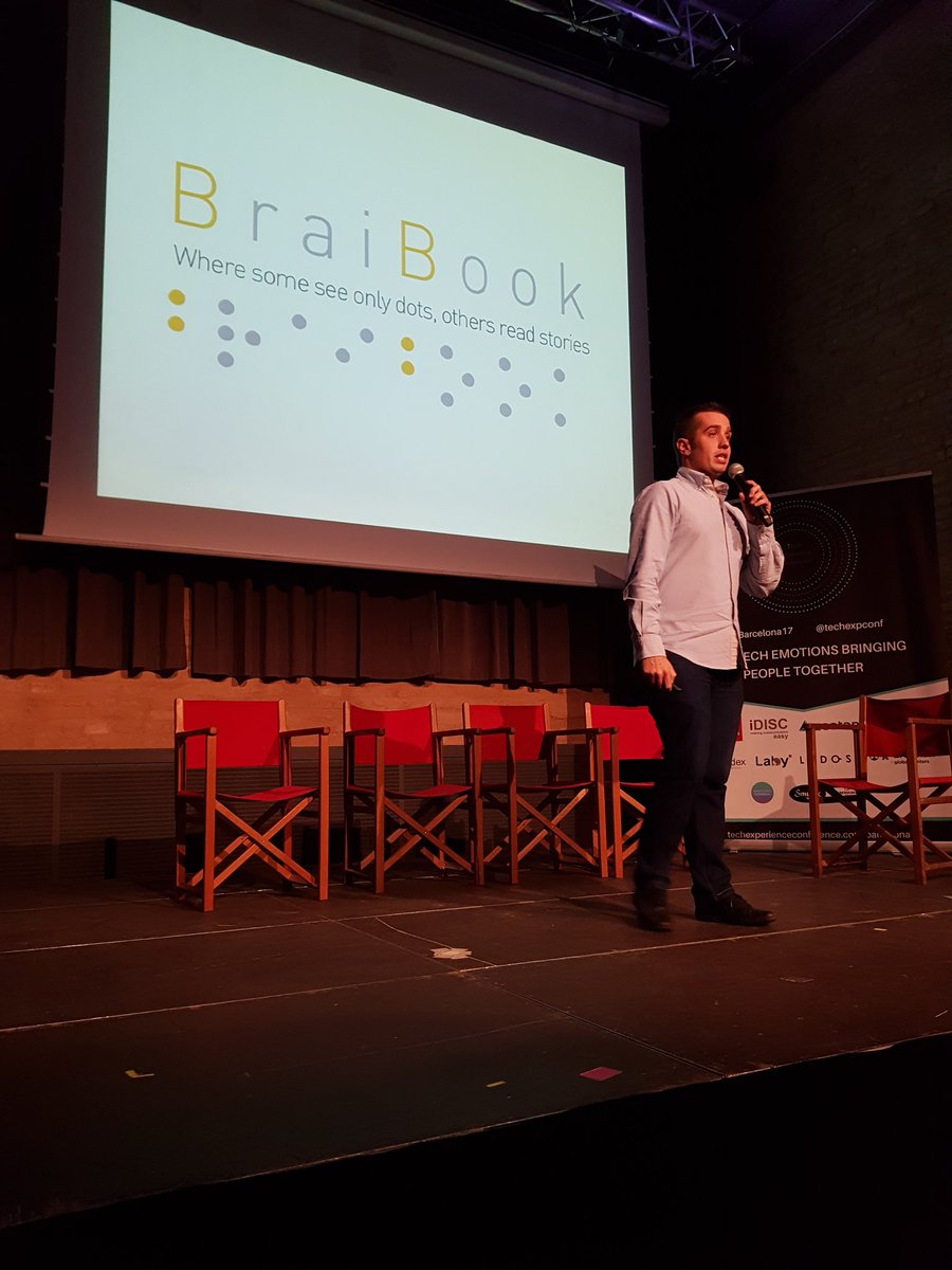 Súper startup <a href="/BraiBook/">BraiBook</a>  en la #TechBarcelona17
