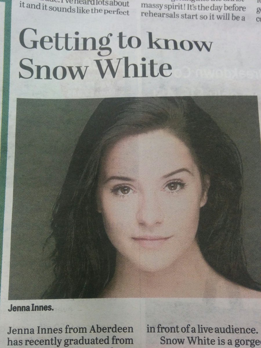 Pick up a copy of this week's <a href="/bucks_herald/">Bucks Herald</a> &amp; read all about our Snow White - even better, come along to Santa's Sunday Fun Day this weekend in #Aylesbury town centre &amp; see her in person! ♥🍎♥