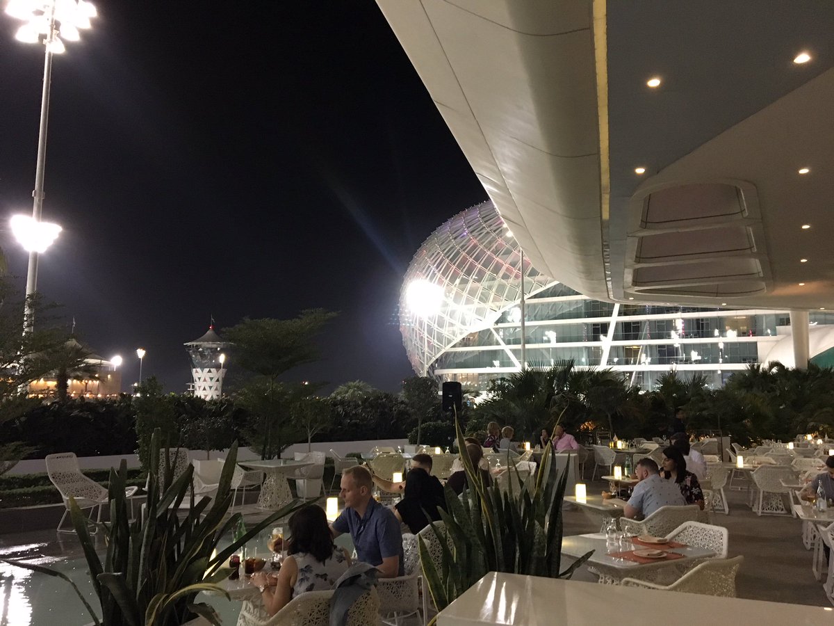 amalgamofficial's tweet photo. Getting settled into the lobby of the @YasViceroy Abu Dhabi and watching the world of F1 stroll by as the evening settles on the @ymcofficial Circuit. #AbuDhabiGP #720s #SF70 https://t.co/oBkNg2nlzZ