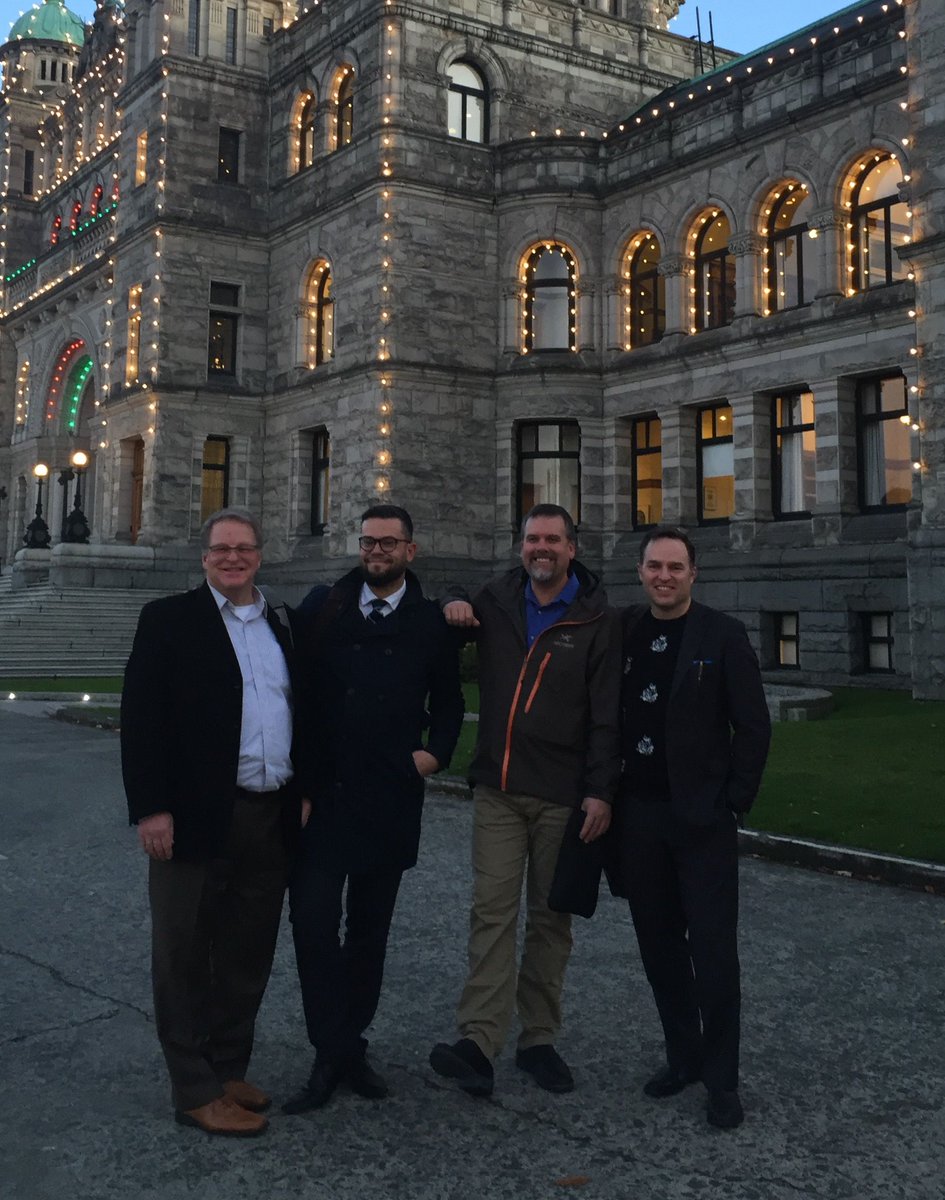 Fantastic meeting with the Attorney General's office, the LCLB and the LDB to discuss the regulation of BC's craft beer industry. Really excited to build on some fantastic momentum &amp; continue working with government to improve things for the good people that make our beer