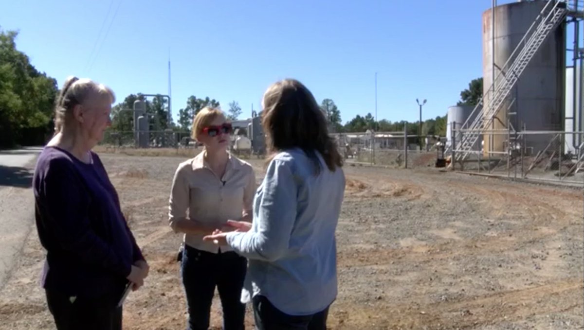We're exposing #oilandgas air pollution in Desoto Parish #Louisiana from the Haynesville Shale. Check us out on <a href="/NBC6News/">KTAL NBC 6 News</a>: arklatexhomepage.com/news/local-new… thx <a href="/Ameachum6/">Alexandra Meachum</a> #fracking