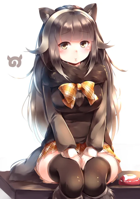ジャコウウシちゃん #けものフレンズ 