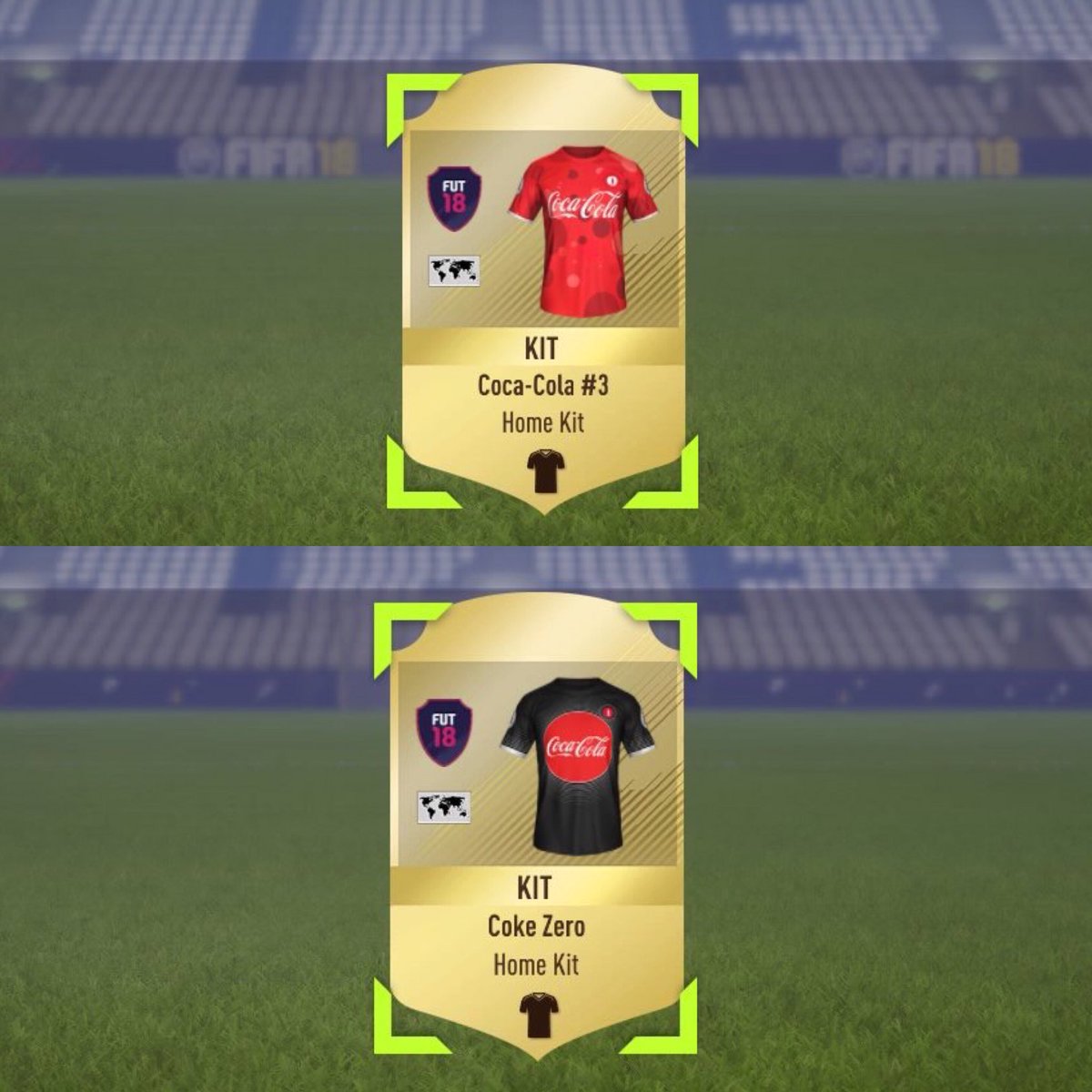 TheFUTSBC's tweet image. (PS4) Giving away these 2 kits.! All you have to do just Follow me &amp;amp; RT..!!!! I’m gonna pick 2 winners at 6PM UK...!!! Good Luck