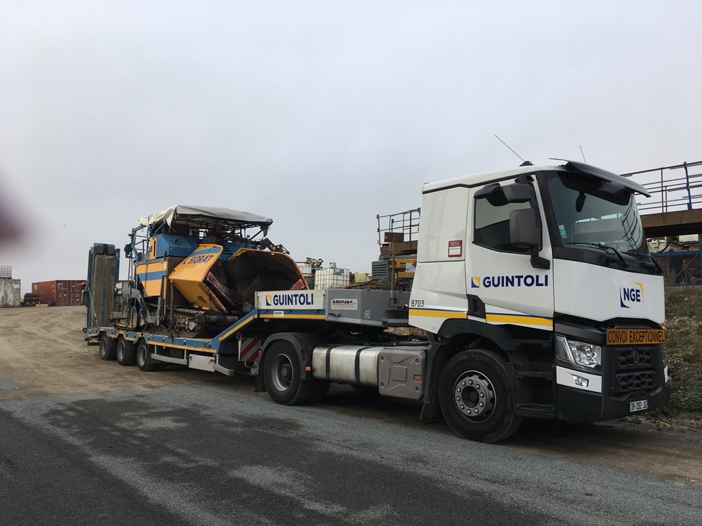 LCordenod's tweet photo. @groupe_NGE un groupe multimétiers : routes et équipements de la route #siorat VRD&terrassement #guintoli travaux géotechniques et de sécurisation #foreuse #GTS https://t.co/iSpUNgsYS6