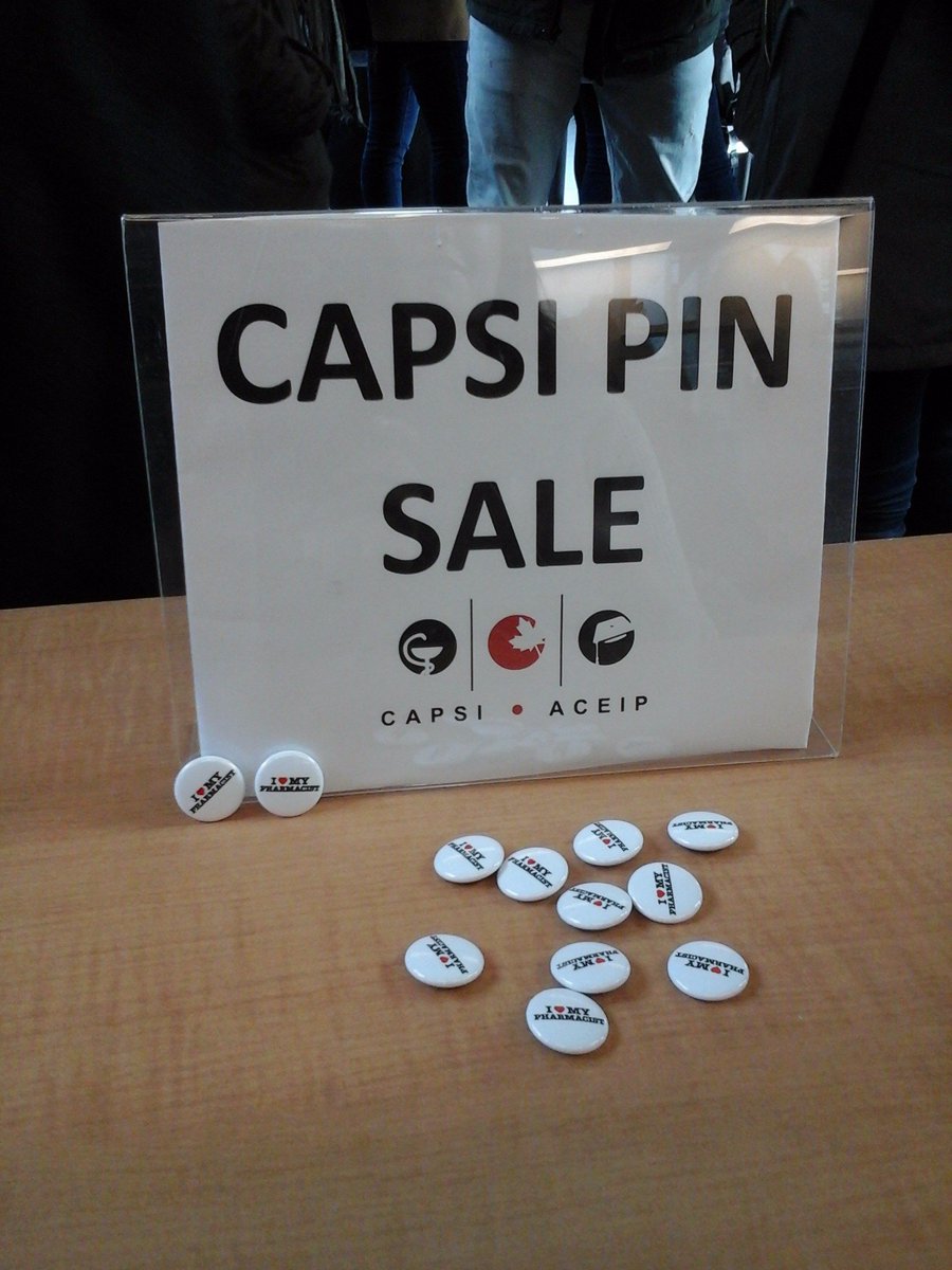 UofTCAPSI's tweet photo. We're in the atrium selling "I <3 My Pharmacist" pins in the atrium until 1pm :) https://t.co/aV0cQel4cu