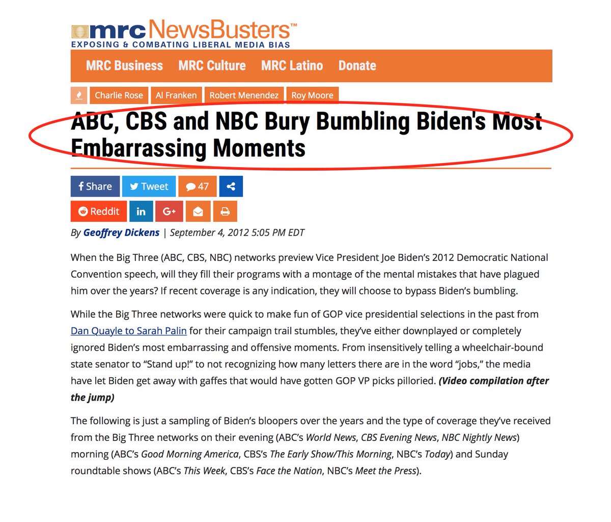 The media heavily scrutinizes Trump whenever it doesn't like a statement he's made that could be deemed as racially insensitive. When Joe Biden used to make constant racially insensitive remarks, outlets like  @Slate,  @dailykos, &  @MSNBC practically encouraged Biden's racist ways.