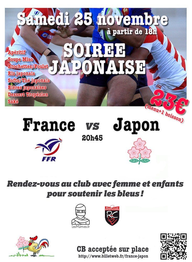 webmaster_AFFR's tweet photo. Soirée Japonaise Samedi 25 novembre 2017 https://t.co/JqLwGEhKNP https://t.co/nNG0jL3nGs