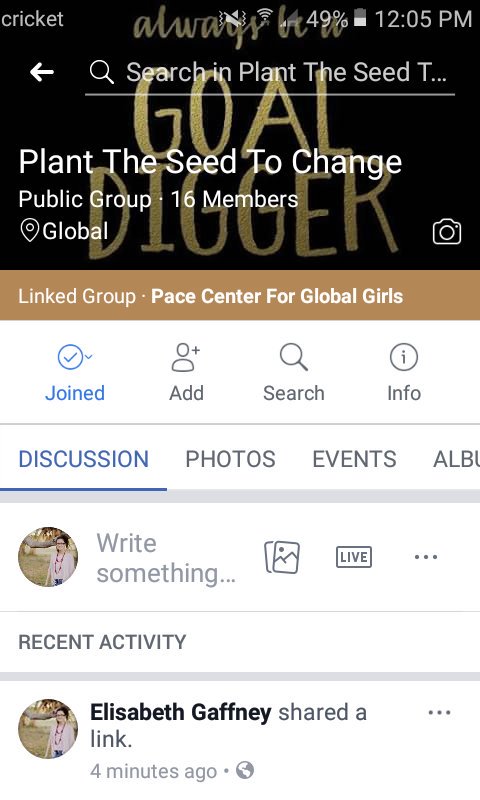globalgirls17's tweet photo. Go join this Facebook group and our Facebook page (link in bio)! You're missing out! #SDG #PlantTheSeedToChange #SeeTheWorldInCOLOR #GlobalGoals #GlobalGirls #Advocacy #PascoProud #SocialChange https://t.co/3ahwiSTiw2