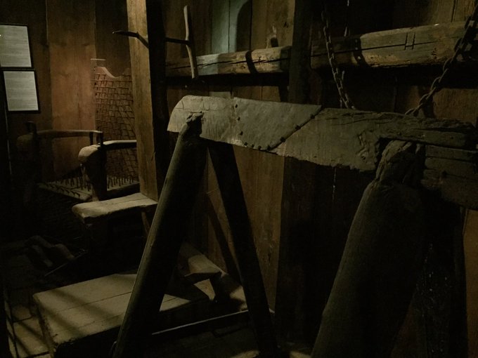 Torture museum! Tourist-y but hilarious and fun. https://t.co/tq2YZNo7PB<a href="/tag/asswednesday"class="tags"><span>#asswednesday</span></a>