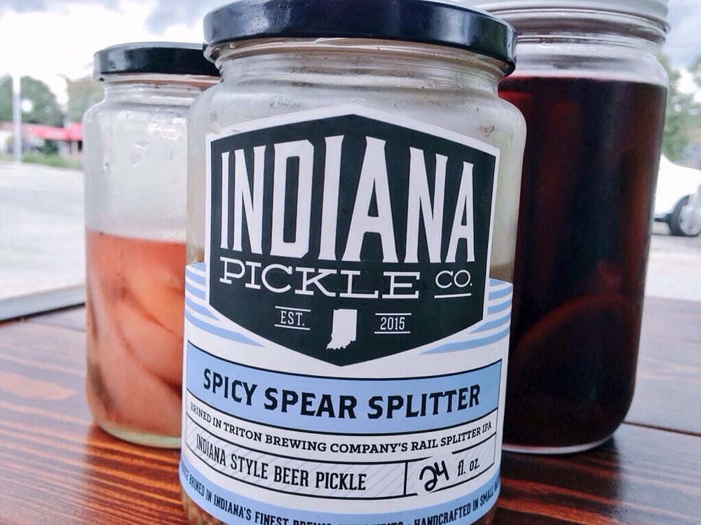 YelpIndy's tweet photo. Don't miss out on the chance to grab some delicious food products like these Indiana Style Beer Pickles from @indianapickleco at the Bazaar on December 7th!
RSVP now - https://t.co/DjQEMYzspY 

Photo: Yelper Brittany S. https://t.co/i2h97jh1vN