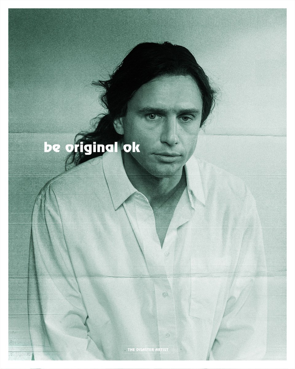 Not everybody can be Brando. You be you.