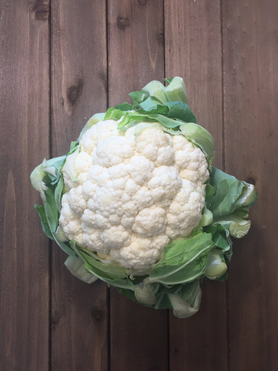 Today we're celebrating cauliflower; a great substitute for carbs! 
#foodlandontario #cauliflower #farmfresh #AppleFactoryON