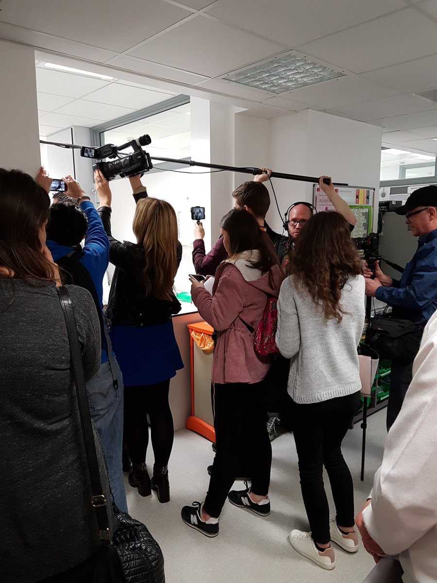 LizLongstonePR's tweet photo. Wonderful day for @SBRFoundation announcing £892,000 PROSPECT-NE funding. Thanks to @alanshearer @steveharper37 and everyone at today's media event. Challenging working in such a tight space! https://t.co/BvStwvNnRS