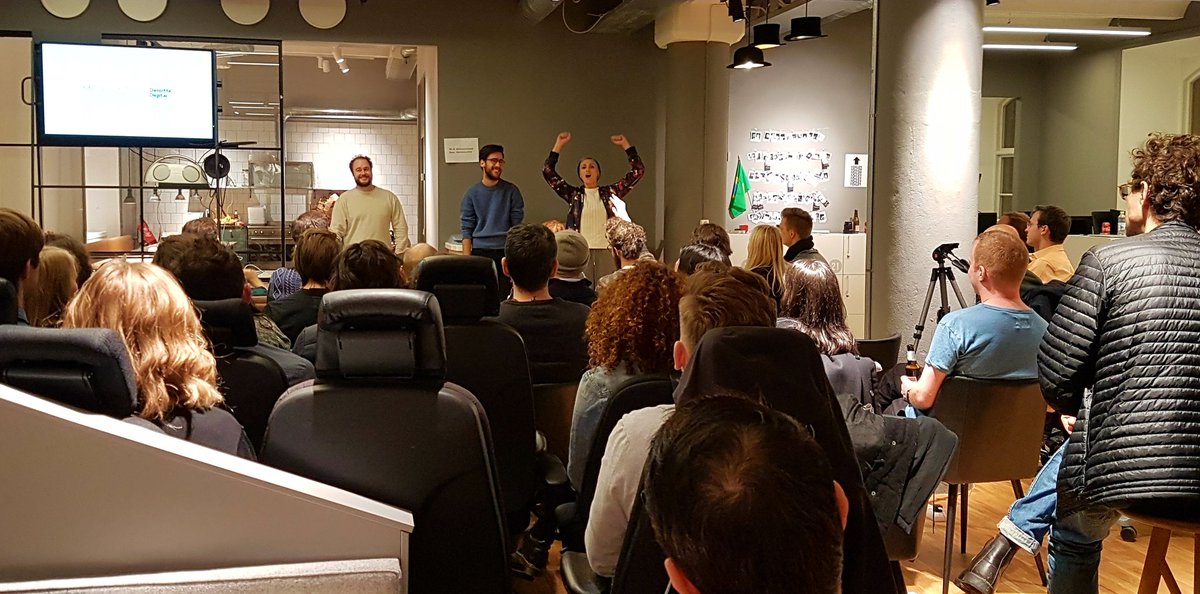 IxDASthlm's tweet photo. Our November meetup at @mobiento has just started! #ux #xdsthlm #Ixda https://t.co/XKWqj4MiQ8
