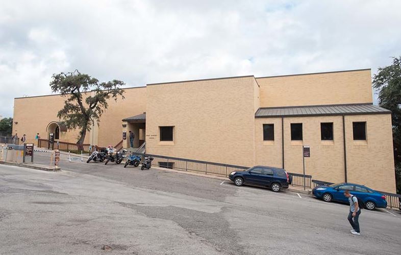 UnivArchives's tweet photo. #txst history: Lula Lee Hines Gymnasium (built in 1938) was named for her in 1943; it is now known as Hines Academic Center. #First17 https://t.co/fAZY4NhRQk