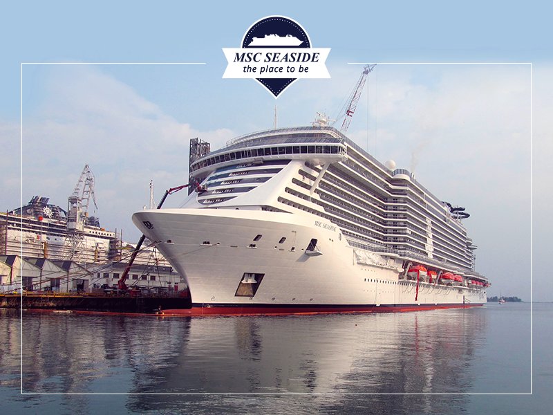MSCCruisesUSA's tweet photo. One week left until the first celebration of our new #MSCSeaside! Stay tuned to follow the #DeliveryCeremony live from #Monfalcone. #ThePlaceToBe #MSCCruises
Learn more: https://t.co/IRWIbGYXtc https://t.co/Kl62PWQQub