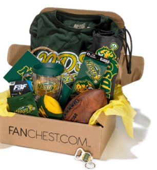 NDSUlicensing's tweet photo. For the newest #NDSU products, giveaways, promotions and more - Follow @NDSUlicensing and RT for a chance to win a @NDSUathletics FANCHEST from @thefanchest #GearUp https://t.co/utko6QwEpg