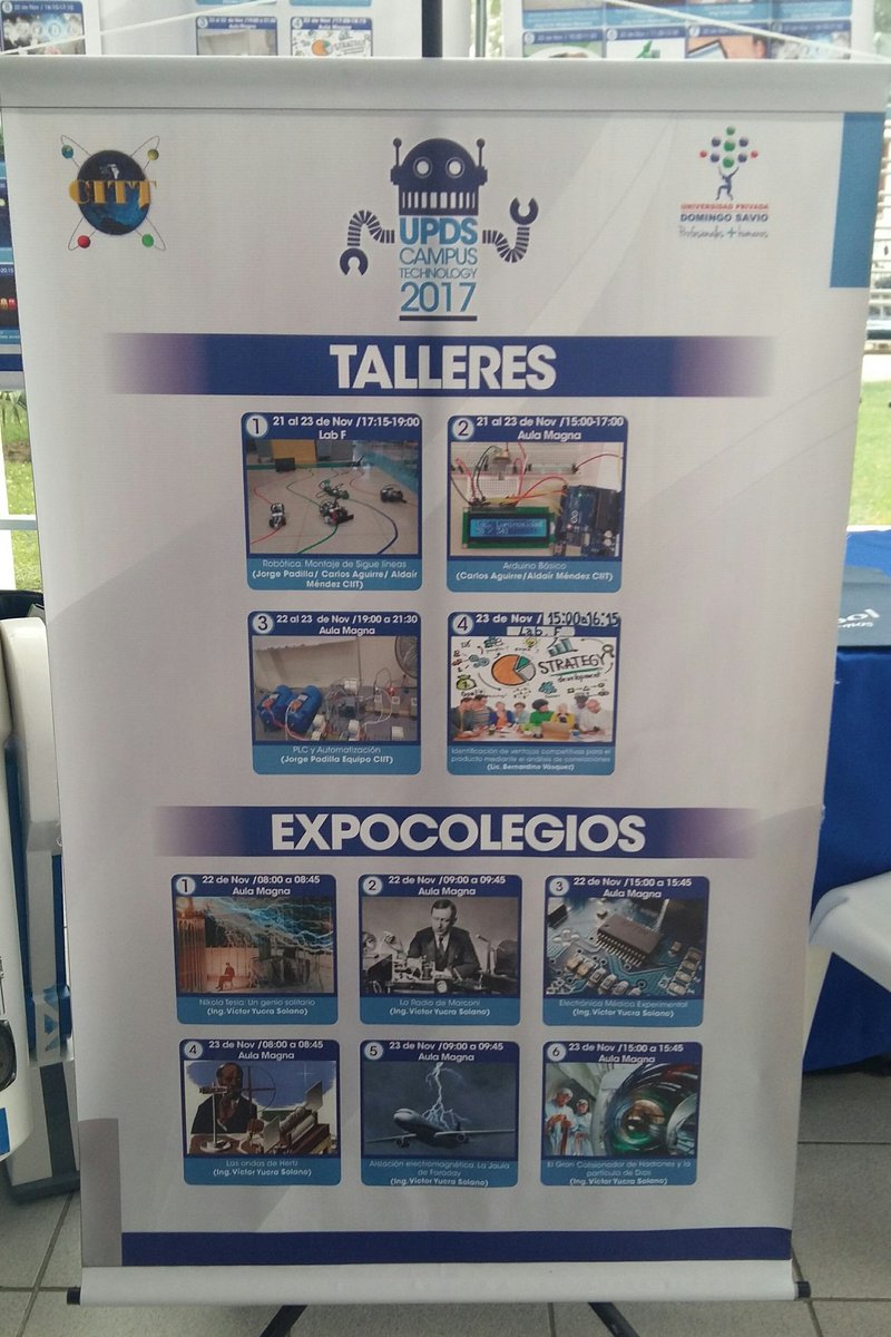 CarlaMirandaC1's tweet photo. Además de diferentes actividades y talleres 
#PeriodismoDigitalUPDS 
#campustechnology https://t.co/8Vqcp8hYpq