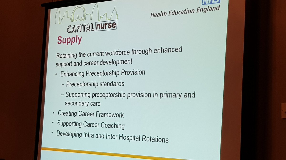 David_T_Evans's tweet photo. Losing #nurses out of the profession can be minimised with better and more proactive #career frameworks. #AlisonSmith @HEE_SLondon at #ioic2017 https://t.co/JJWU0HOfEB