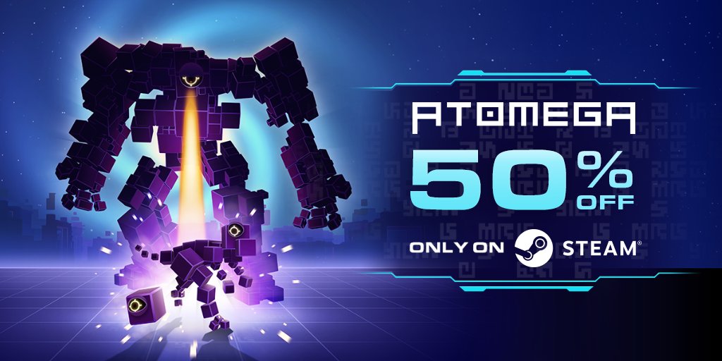 atomegagame's tweet photo. #steamautumnsale you say!? 50% off &amp; brand new content, no better time to grab a bargain and battle for supremacy at the very end of time! ♎️ https://t.co/PIPWukcdVq
