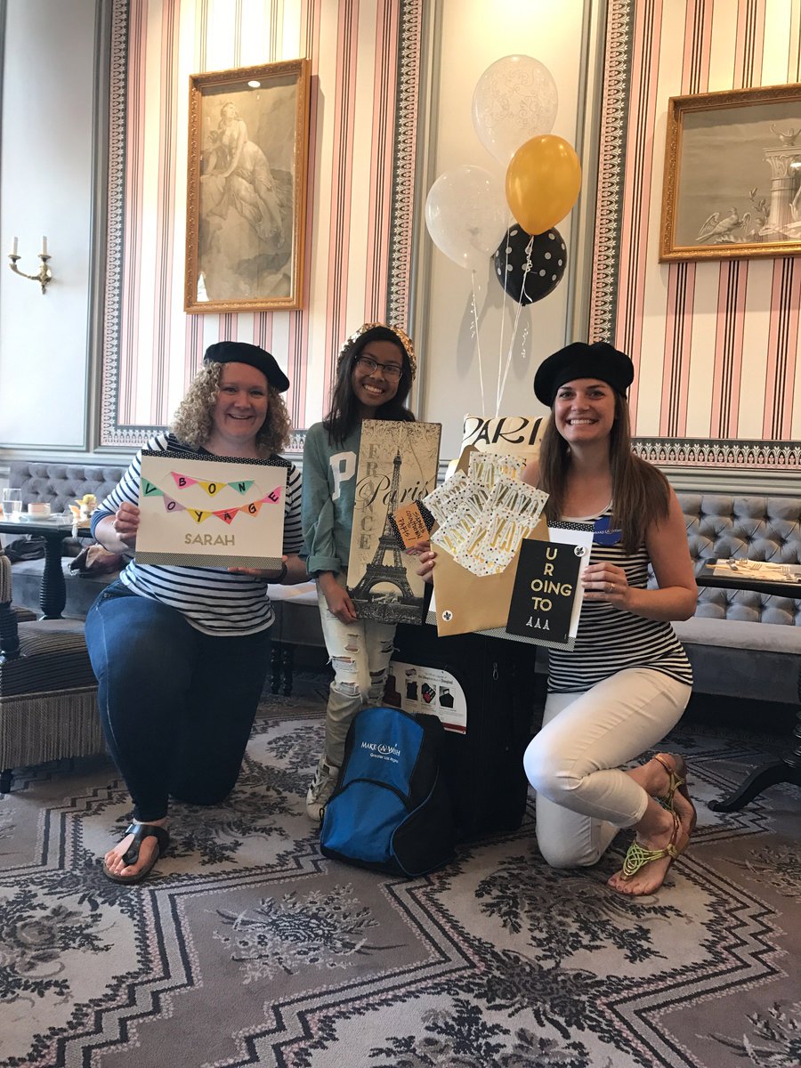 makeawishla's tweet photo. 12-year-old Sarah who battles kidney disease may have indulged in one too many Parisian desserts but she hasn’t been to any place that could bring her so much love and joy as #Paris did. https://t.co/nM7QhPBWXX *Thanks to @ThaleBlanc for making this wish possible!#thehappyproject https://t.co/P5ws4nUfkV