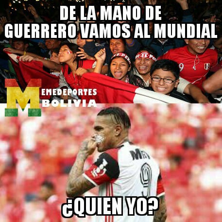 memedeportes_bo's tweet photo. Arena ven a mí :v #Peruchos #paologuerrero https://t.co/qg07ZNrbgi