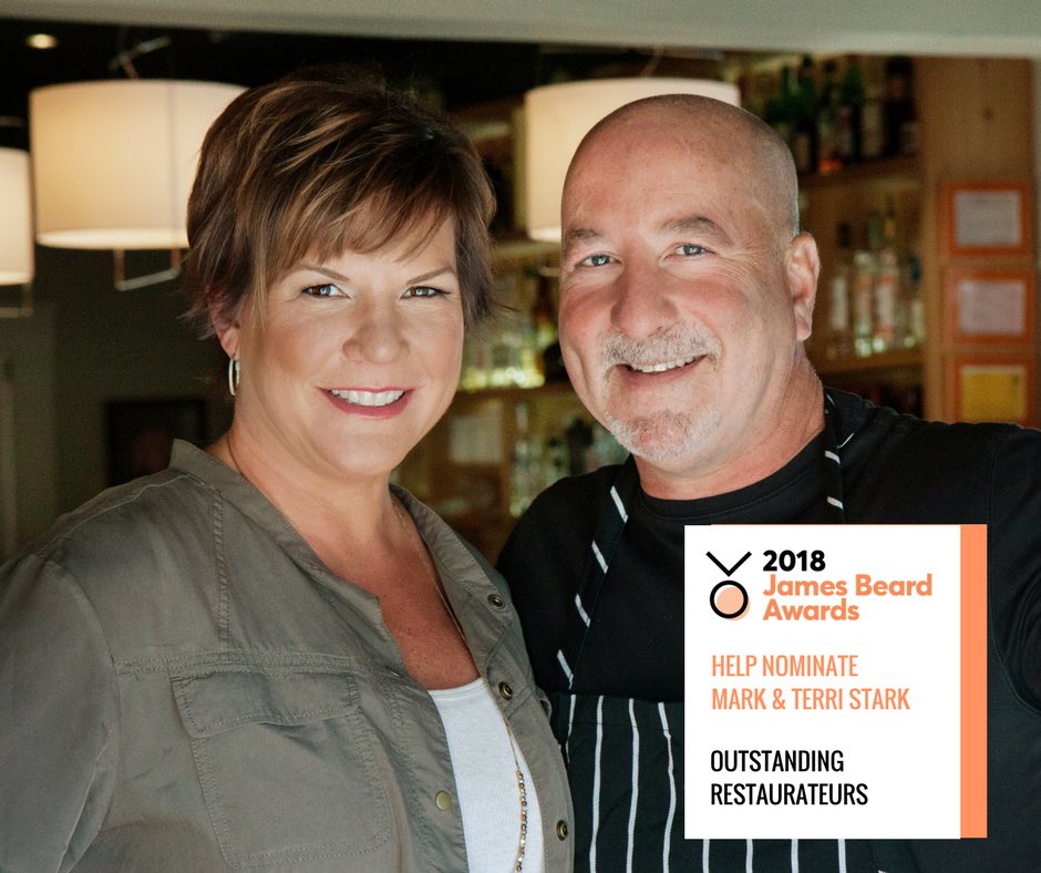 Hey #SonomaCounty! Help us nominate Mark &amp; Terri Stark for <a href="/beardfoundation/">James Beard Foundation</a>’s #OutstandingRestaurateurs! Cast your vote today: bit.ly/JamesBeardStar…